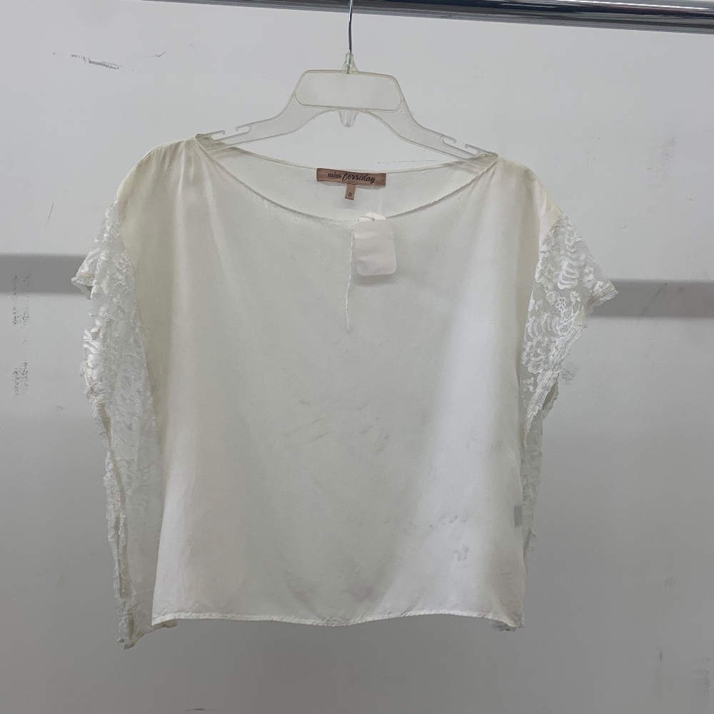 White Lace Shirt